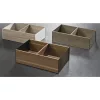 BLUM AMBIA-LINE keresztosztó front kihúzású keret 218 mm Bardolino tölgy