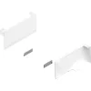 Szellőzőrács belső szögletes hossz 171 mm szélessége 42 mm fekete műanyag