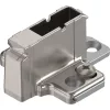 Szellőzőrács belső szögletes hossz 171 mm szélessége 42 mm fekete műanyag