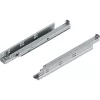 Kábelátvezető szögletes porvédő kefével 280x120x25mm alu fekete RAL 9005