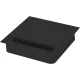 Szögletes kábelátvezetés porvédő kefével 70x70x25mm alumínium fekete RAL 9005