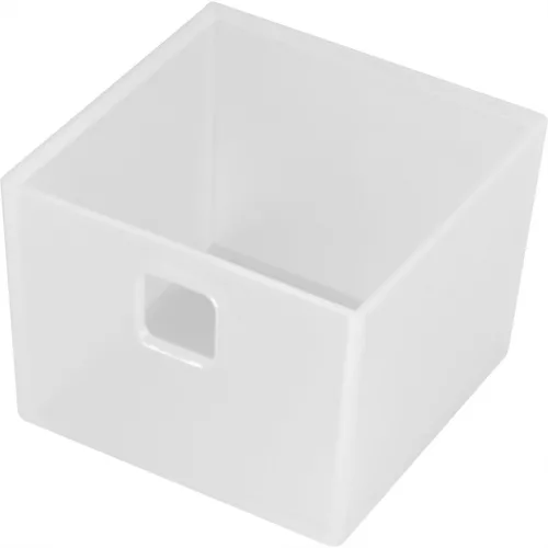 NINKA BANIO tároló 1-szeres műanyag áttetsző 84 x 84 mm