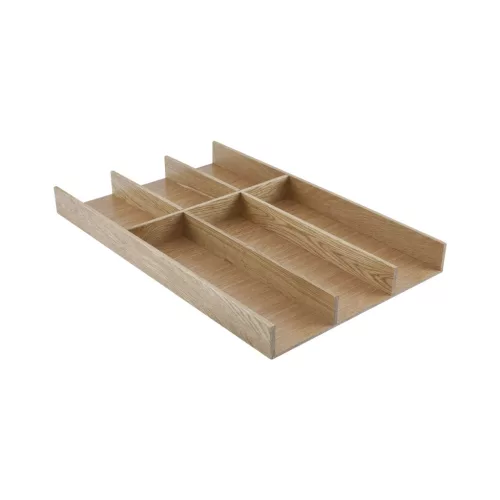 Move evőeszköztartó fiókbetét 300 x 43 x 472 mm világos tölgy