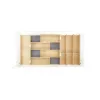 Move betétdoboz fiókba 1175 x 43 x 300 mm világos tölgy