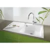 SYSTEMCERAM beép.mosogató Mera 100 SL 1000 x 510 mm bal cseppt. Magnólia exc.