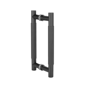 Recézett Ajtóhúzó STERK 1770 F5 - Fekete - Kétoldalú