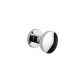 Gomb STILE MESA R SLIM 7MM LC - Fényes króm / Forgó