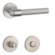 STILE GOYA Körrozettás R SLIM 7MM MSN - Szatén nikkel WC