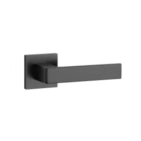   STILE HIRA Négyzetrozettás Q SLIM 7MM BLACK - Fekete (CSAK KILINCS FELSŐ ROZETTÁN)