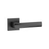 STILE LIMA Négyzetrozettás Q SLIM 7MM BLACK - Fekete WC