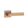 STILE LIMA Négyzetrozettás Q SLIM 7MM LIGHT BROWN - Világos barna WC