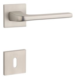   STILE NAKA Négyzetrozettás Q SLIM 7MM MSN - Szatén nikkel  BB