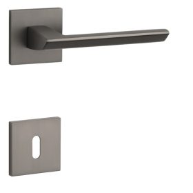   STILE OGA Négyzetrozettás Q SLIM 7MM MSB - Titánium színű BB