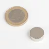 Neodímium mágnes kerek átmérő 14x5mm tapadás 6kg 5 db.
