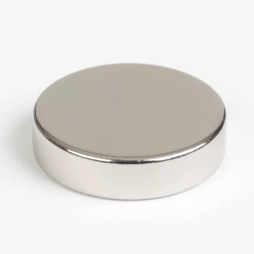 20x5mm átmérőjű kerek neodímium mágnes max. teherbírás 75kg 2 db.