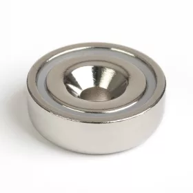   Neodímium mágnes kerek átmérője 20x7mm maximális teherbírás 13kg