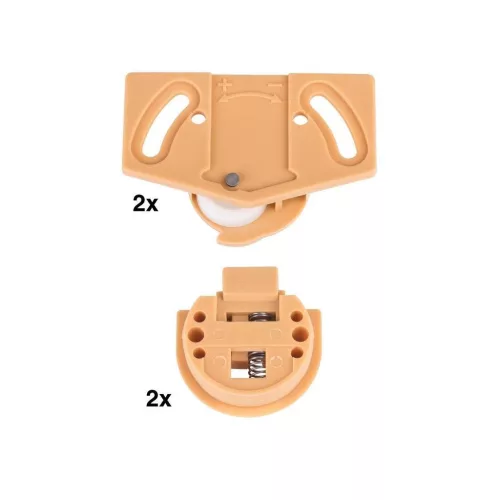 WS 12 szerelőkészlet 1 tolóajtóhoz teherbírás 12 kg bézs