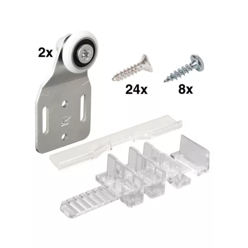 WS 45 szerelőkészlet 1 tolóajtóhoz teherbírás 45 kg