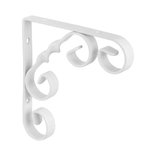 Csavaros konzol 130x130mm teherbírás 30 kg fehér