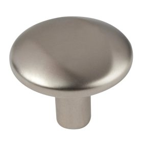Zamora bútorgomb 28 mm átmérőjű matt nikkel