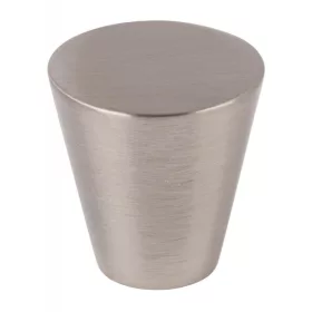   Bútorgomb Trieste átmérő 20mm szálcsiszolt szatén nikkel