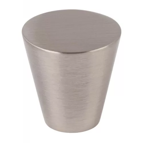 Bútorgomb Trieste átmérő 20mm szálcsiszolt szatén nikkel