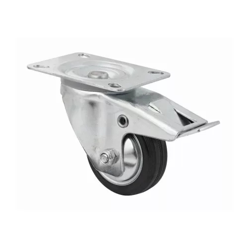 Szállítókerék forgó fékkel átmérő 80 mm