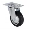 Szállítókerék forgó fékkel 100 mm átmérőjű nejlon