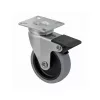 Görgő talppal kemény padlóhoz forgó fékkel átmérője 75 mm