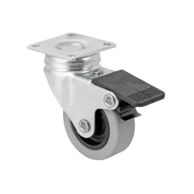   Készülékkerék kemény padlóhoz forgó fékkel átmérő 50 mm 66x40x86 mm