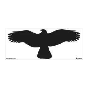 Ragadozó sziluettje 200x80mm matrica