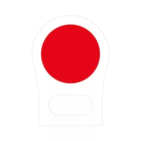 Biztonsági céltábla 100x150mm műanyag