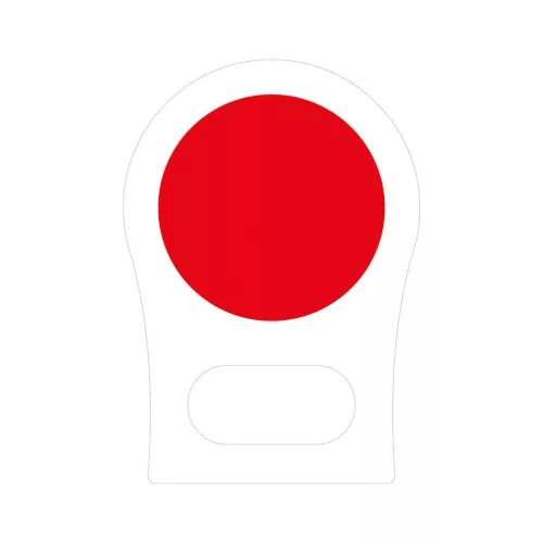 Biztonsági céltábla 100x150mm műanyag