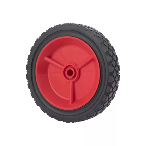 Fűnyíró kerék átmérő 175 mm piros teherbírás 40 kg