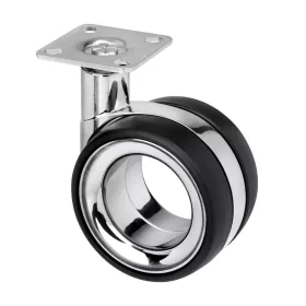   Design bútorgörgő 75 mm átmérőjű talppal ellátott forgó teherbírás 85 kg
