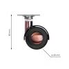 Design bútorgörgő 40 mm átmérőjű forgó talppal teherbírás 40 kg