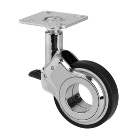   Design bútorgörgő 60 mm átmérőjű forgó talppal fékkel teherbírás 60 kg