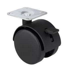 Bútorkerék fékkel átmérő 50 mm teherbírás 45 kg