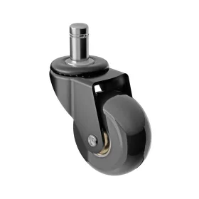   Irodai görgő átmérő 50 mm csapátmérő 11 mm fekete teherbírás 50 kg 5 db.