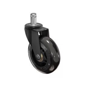   Irodai görgő átmérője 75 mm csap átmérője 11 mm átlátszó teherbírás 50 kg 5 db.