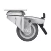 Kemény padlóra való készülékgörgő forgó fékkel átmérő 50 mm teherbírás 40 kg