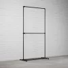 Walteco FREJA I - Rusticline ruhaszárító cipőtartóval, szabadon álló, 1100x2100mm