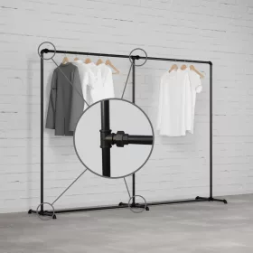   Walteco FREJA II DOUBLE - Rusticline ruhaszárító, szabadon álló, 2200x1580mm