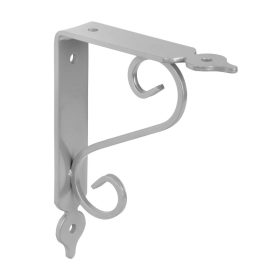 Kovácsolt konzol 140x110mm teherbírás 20kg matt króm