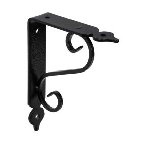 Kovácsolt konzol 140x110mm teherbírás 20kg fekete