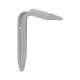 KLASIK konzol 200x140mm teherbírás 15kg ezüst