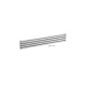 Szellőzőrács DESIGN 60x423mm eloxált alumínium