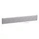 Szellőzőrács DESIGN 90x610mm eloxált alumínium