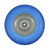 Defekttűrő kerék átmérő 390 mm tengelyátmérő 20 mm kék gumi teherbírás 200 kg