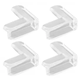 Sarokvédő 40x40x15mm öntapadós átlátszó 4 db.